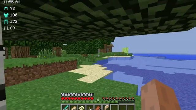 MineCraft Lets Play " Хардкорная жизнь " №12 Я хочу больше мобов! смотреть онлайн