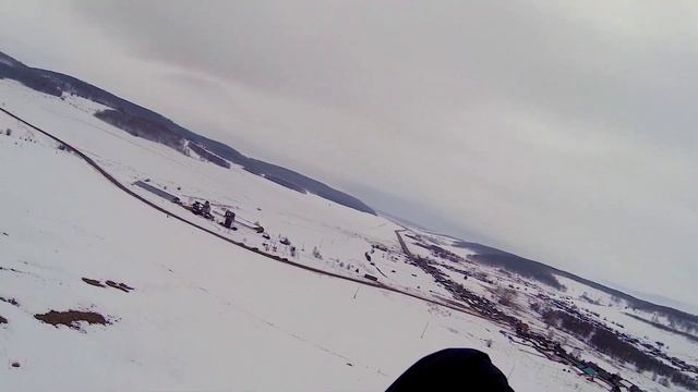 Первый полет на параплане