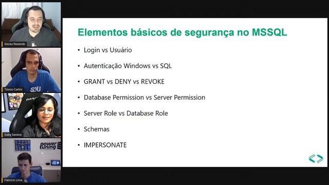 [Power Live] Introdução a Segurança no SQL Server смотреть онлайн