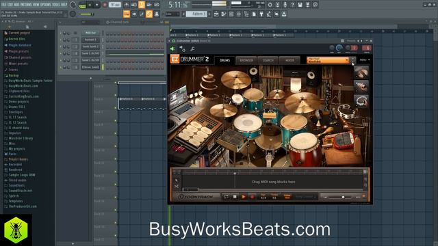 FL Studio 20 - Drake Sample Beat Tutorial смотреть онлайн