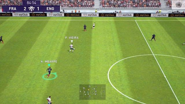 Efootball Pes Mobile 2021 Android Gameplay | Matchday | France смотреть онлайн