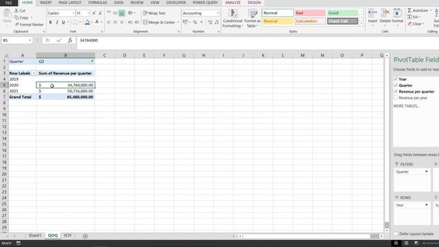 Excel Pivot Table: How to remove the Grand Total смотреть онлайн