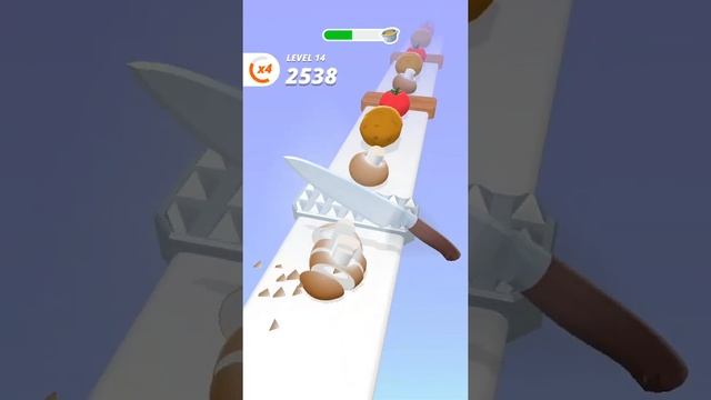 Perfect Slices Chop chop game - Super different slice method game смотреть онлайн