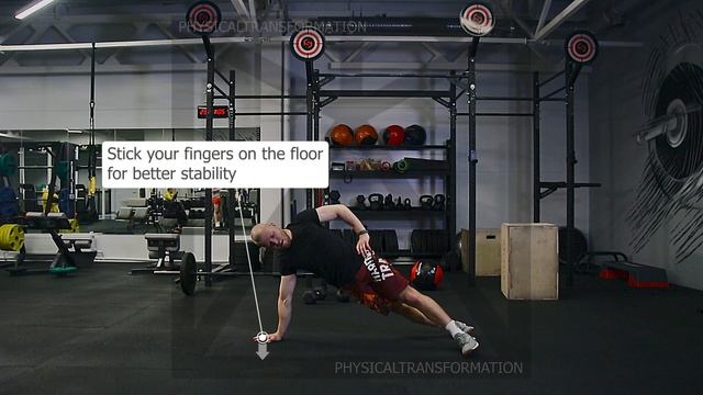 Side Plank (Планка боковая на прямой руке) смотреть онлайн