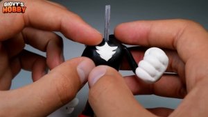 SHADOW SCULPTURE! (from Sonic) ➤ Polymer Clay Tutorial Giovy Hobby