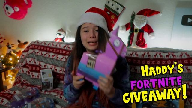 HADDY'S FORTNITE HOLIDAY GIVEAWAY 2020!! ? (*FREE* Vbucks, Toys and Collectibles) смотреть онлайн