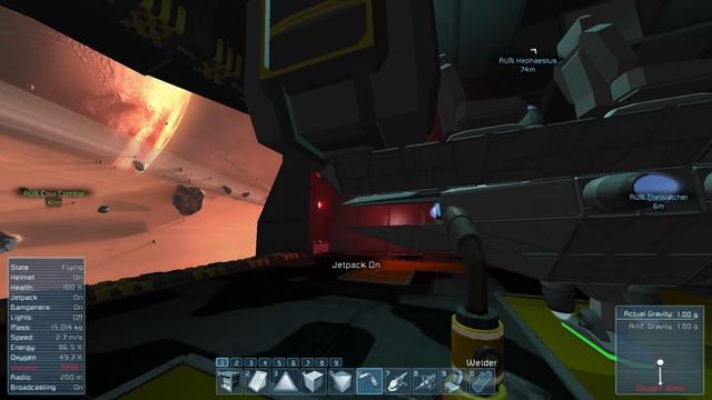 Space Engineers, First Meteor Shower (Season 3.5, Ep 8) смотреть онлайн