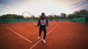 Резаный удар справа в теннисе