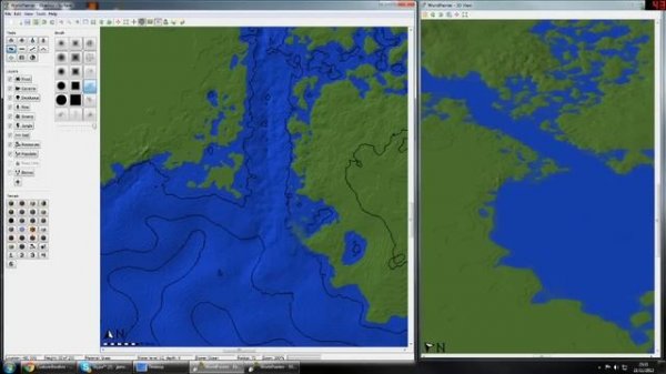 Massive World Painter Map