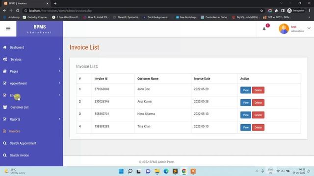 Beauty Parlour Management System using PHP and MySQL V2 | PHPGurukul смотреть онлайн