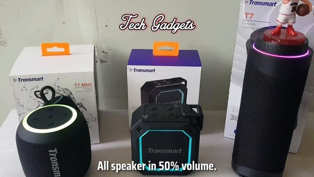 Tronsmart T7 , T7 Mini Groove 2 Bass Sample