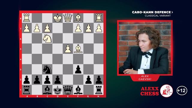 Caro Kann defence. Classical variant.Chess. Защита Каро Канн. Классический вариант. Шахматная школ смотреть онлайн