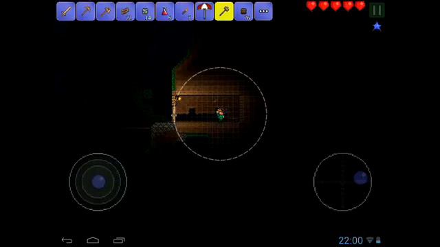 Terraria прохождение на android #1 смотреть онлайн