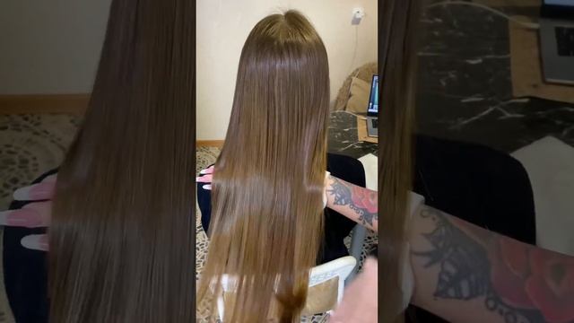 Коллагеновое выпрямление волос смотреть онлайн