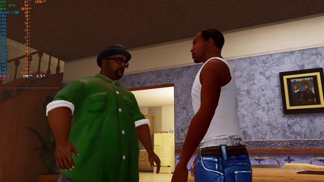 GTA San Andreas — Definitive Edition Settings Low as Cesar Lowrider смотреть онлайн