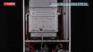 RU Обзор газового настенного двухконтурного котла Fondital Antea CTN 24 final