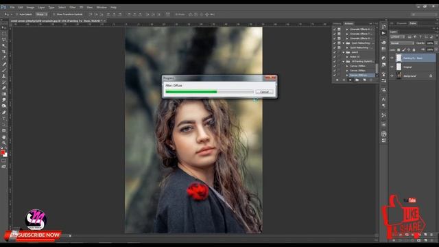 Oil Painting Photoshop Action | Free Download | Photoshop Action | Load & Play  FREE DOWNLOD