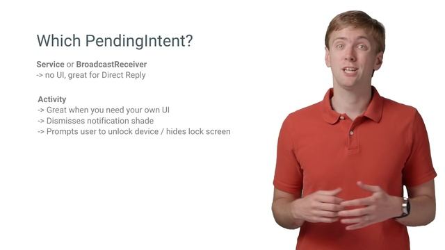 Notifications with Direct Reply (Android Development Patterns S3 Ep 4) смотреть онлайн