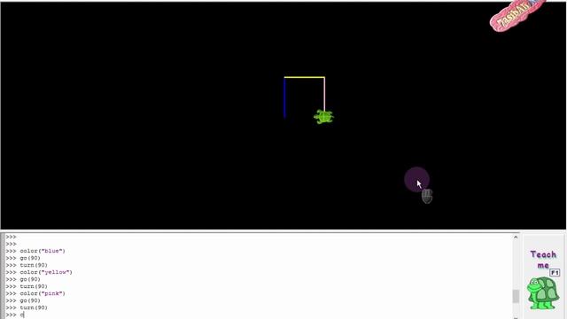 Python Turtle بايثون ترتل أوامر التحكم في السلحفاة смотреть онлайн