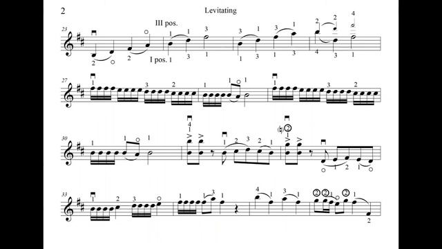 Levitating Dua Lipa Featuring DaBaby with Sheet Violin Music Score Melody on Screen смотреть онлайн