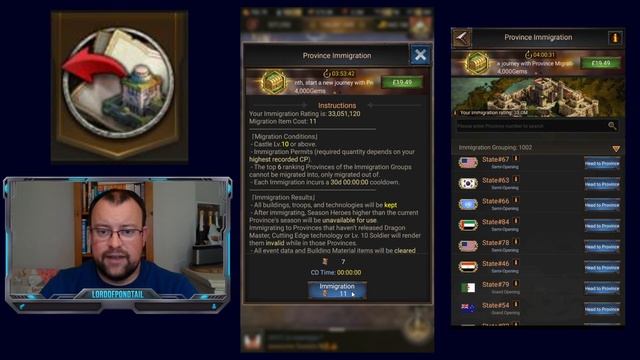 New Province Immigration Grouping - Rise Of Empires Ice & Fire смотреть онлайн