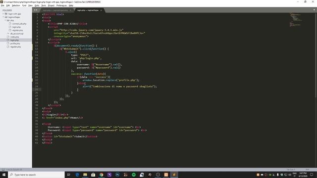Login/Register with AJAX - LIVE смотреть онлайн