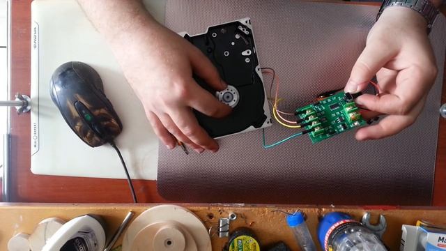Запуск двигателя HDD (модуль для HDD двигателя) смотреть онлайн
