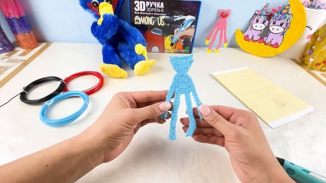 ХАГИ ВАГИ И КИСИ МИСИ Встретились! ХАГИ ВАГИ 3Д РУЧКОЙ. смотреть онлайн