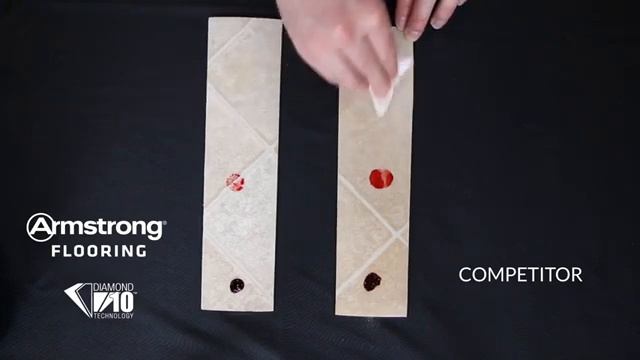 Vinyl Sheet With Diamond10 Technology Demo