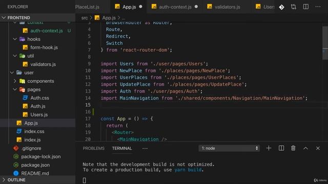Adding Auth Context for App wide State Management смотреть онлайн