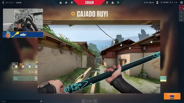 Mostrando o NOVO PASSE DE BATALHA e o NOVO PACOTE do VALORANT! смотреть онлайн