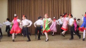 Фестиваль танцев 2016  - Русский народный танец - Кадриль - 2 Б - Школа 15 - Севастополь