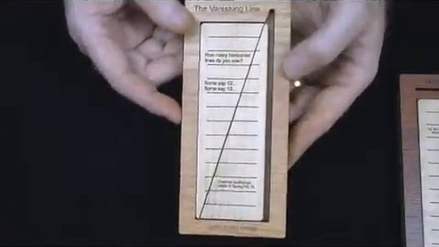 Vanishing Line puzzle - a math magic illusion.wmv смотреть онлайн