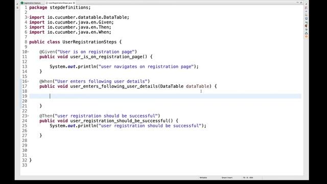 #10 - DataTable (asLists) in Cucumber BDD (Part 1) - Latest 2021 смотреть онлайн