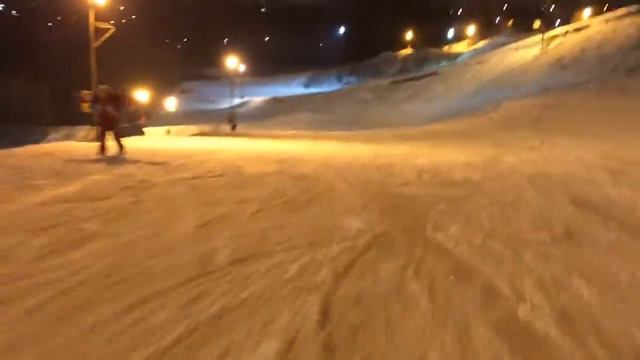 Спуск на сноублейдах в "Канте" (09.02.2014) смотреть онлайн