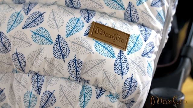 Mansita Fun 2018 - конверт в коляску из эко-пуха (цвет Листья) смотреть онлайн