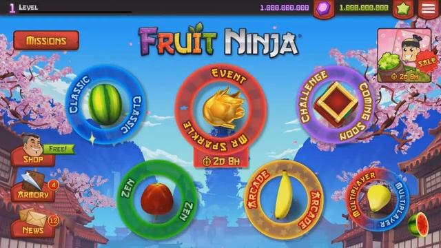 UPDATED 22.03.2022 | Fruit Ninja v3.10.0 MOD APK | Unlimited Money | Gameplay смотреть онлайн