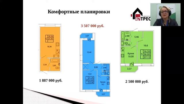 Презентация объектов строительной компании "47 ТРЕСТ" смотреть онлайн