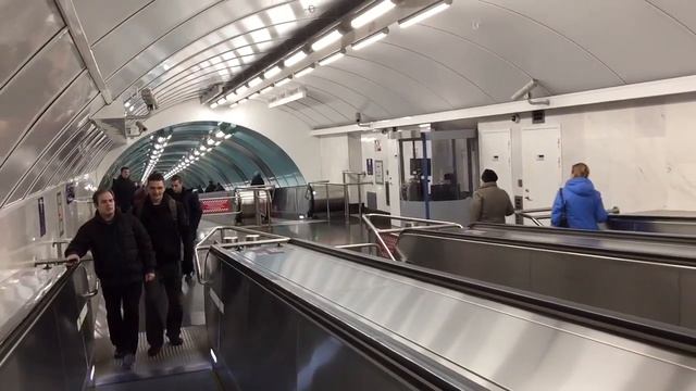 Станция "СПОРТИВНАЯ - 2". "300 метров под Невой" | The station "Sportivnaya - 2" смотреть онлайн