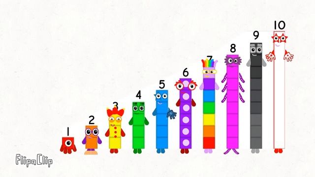 Numberblock 55 dividiéndose en 1,2,3,4,5,6,7,8,9,10 смотреть онлайн