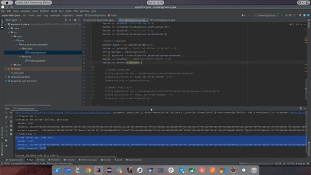 How to create PublicKey, privateKey, Signature and VerifySignature смотреть онлайн