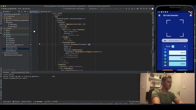 Make a QR code Generator App смотреть онлайн