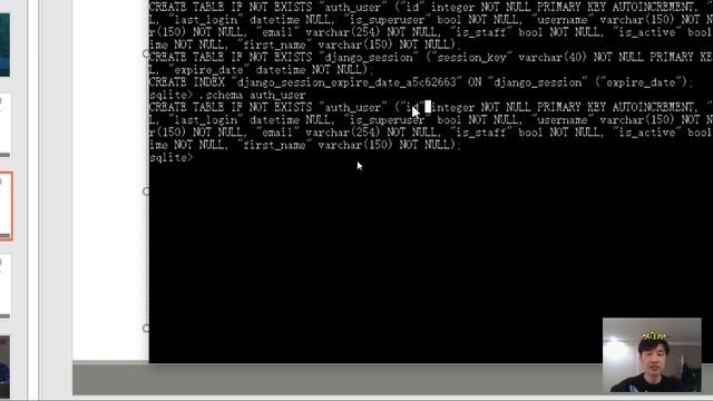 命令查询框架表结构和数据！sqlite3命令化生成数据表和数据sql语句行【Django专题031期 】 смотреть онлайн