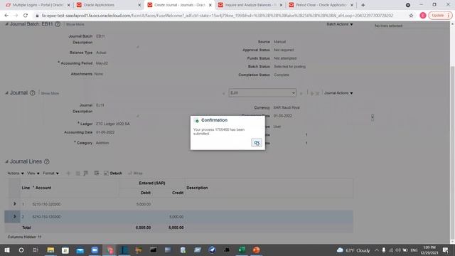 Oracle ERP Fusion -Financial module - General Ledger(GL) -11اوراكل فيوجن - الاستاذ العام- смотреть онлайн