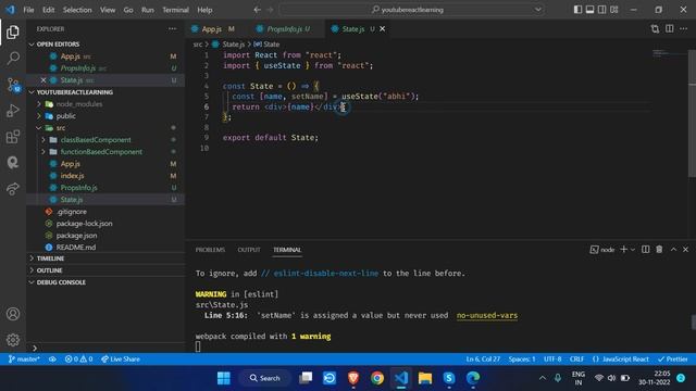 Learn State and setState In 4 Minutes - useState Hook (ReactJs) смотреть онлайн