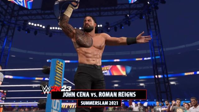 WWE 2K23 - All Showcase Matches