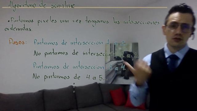 Gráficos por computadora S2 L2 18 Algoritmo de scanline para polígonos смотреть онлайн
