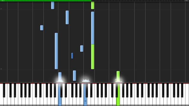 Home - Undertale [Piano Tutorial] (Synthesia) смотреть онлайн