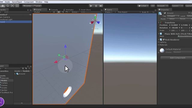 Make a Hyper Casual Game in Unity (Hole vs Colors) [ Part 1 ] - Modeling and Design смотреть онлайн