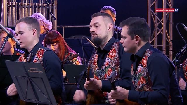 Вадим Биберган "Ария" для фортепиано с оркестром русских народных инструментов. смотреть онлайн